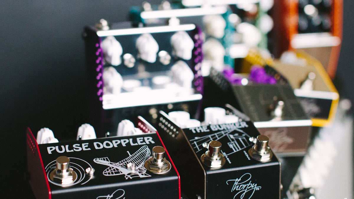 ThorpyFX arrive at James' Home of Tone!