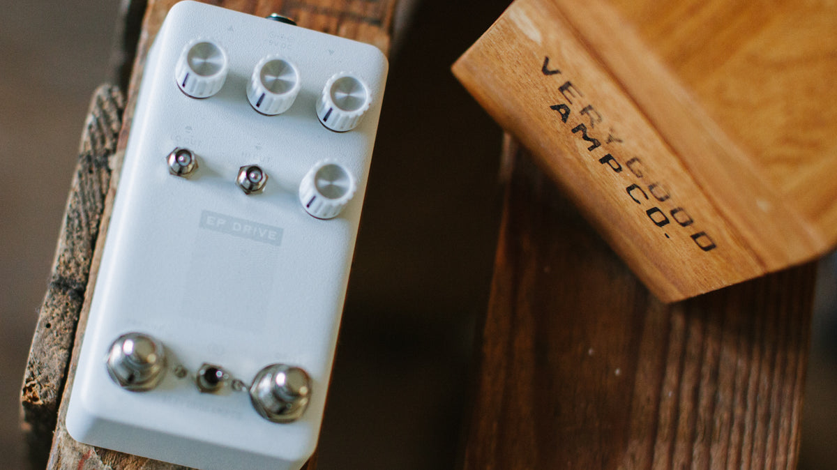 Introducing the Very Good Amp Co, and their EP Drive V3 pedal to the Home of Tone!