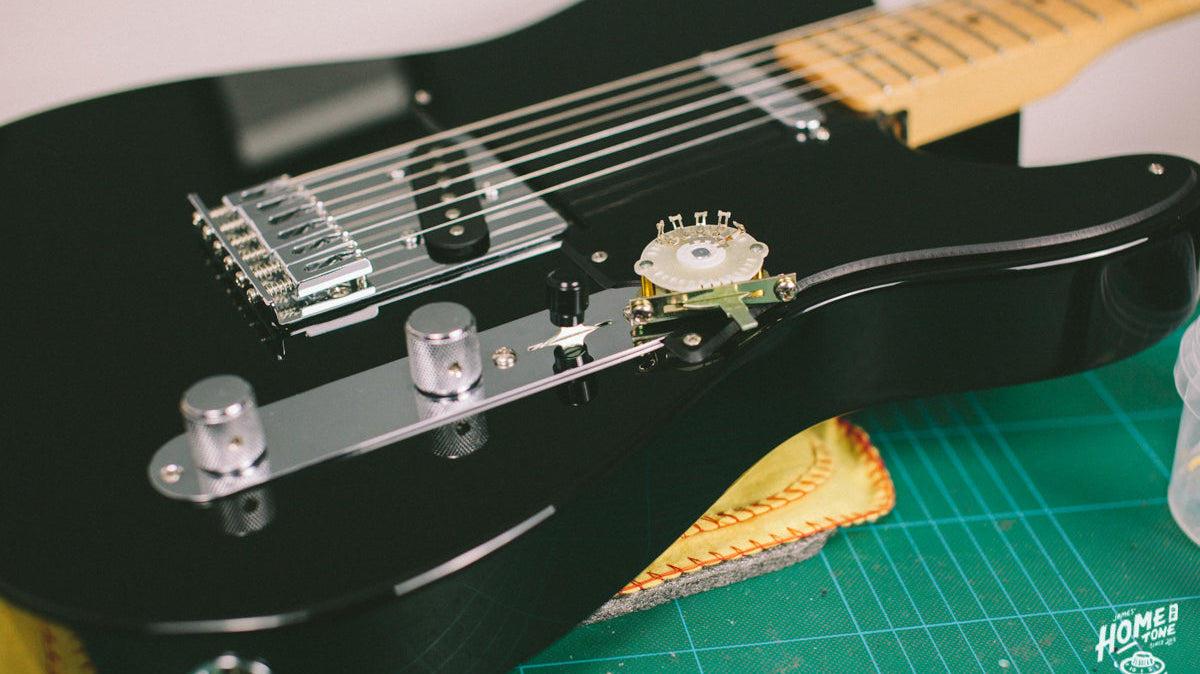 How to Guide - Fitting a 4-way Pre-Wired Harness to a Telecaster!