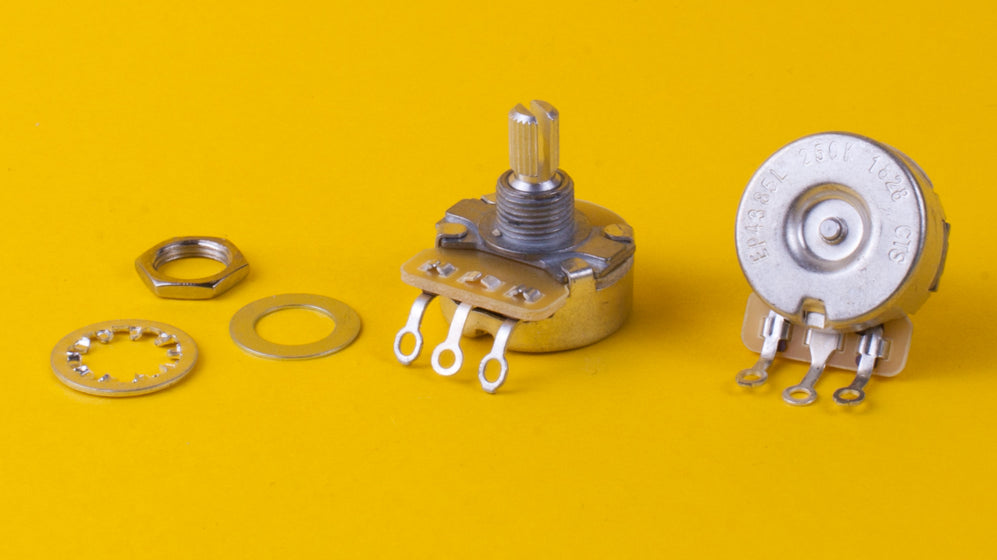 'Reverse' Logarithmic pots - As a left handed player are they 'right' for me?