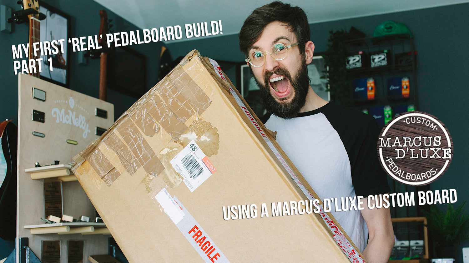 Documenting my first 'real' pedalboard build Part 1!