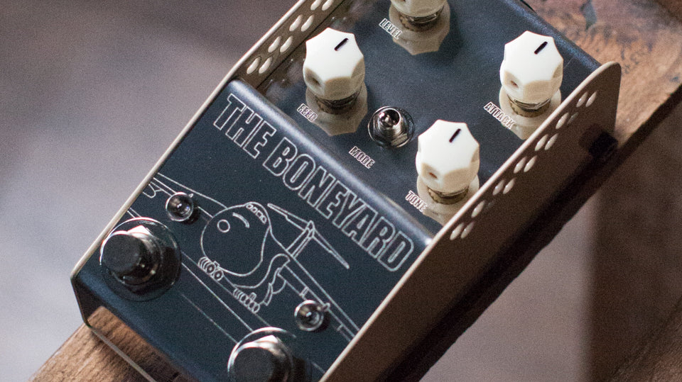 Introducing the latest pedal from ThorpyFX, The Boneyard!
