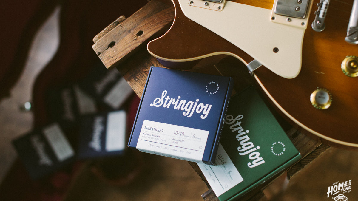 Stringjoy back at James' Home of Tone!