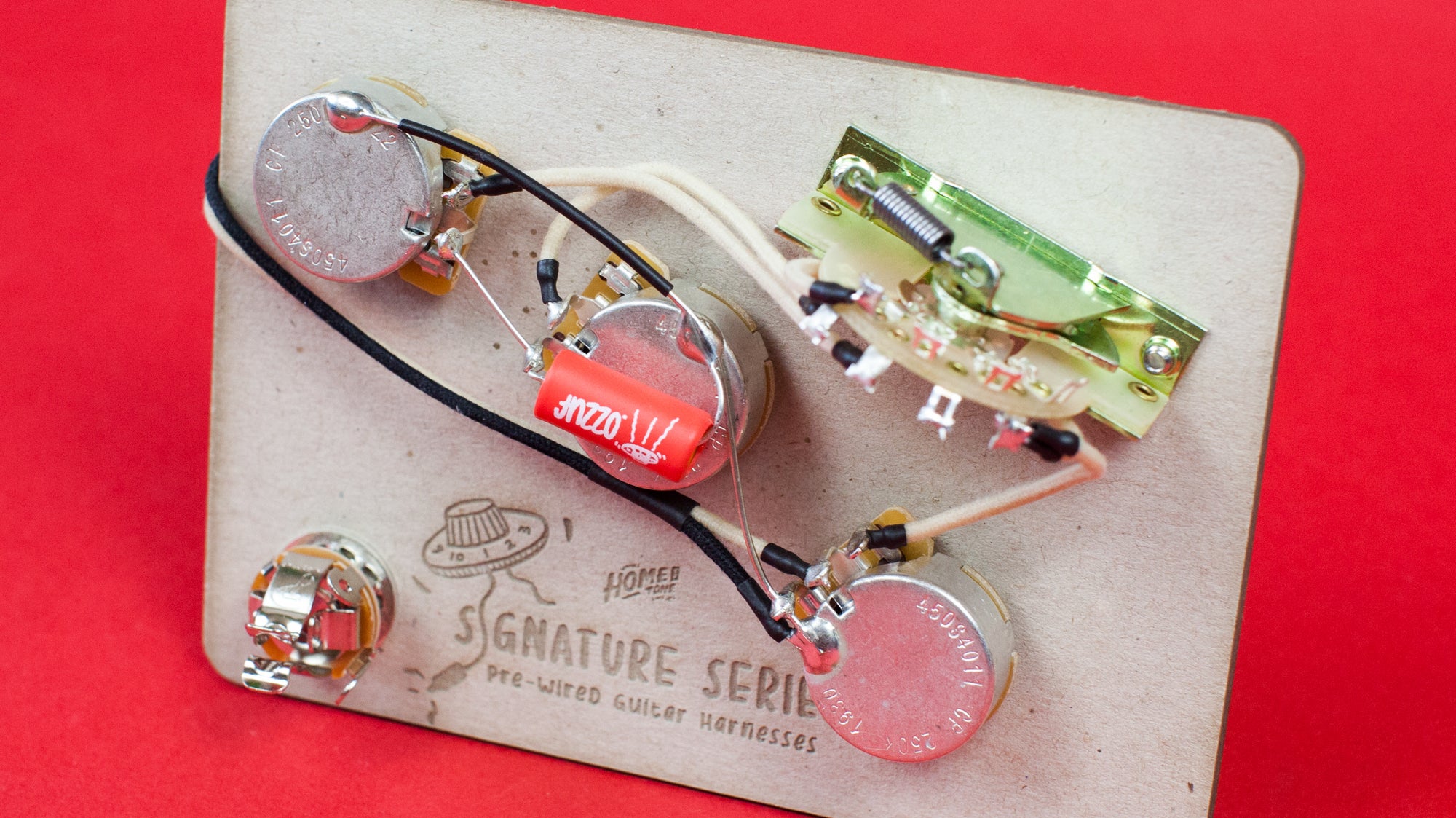 My 'SRV' inspired, Vintage Modified Stratocaster harness is now available