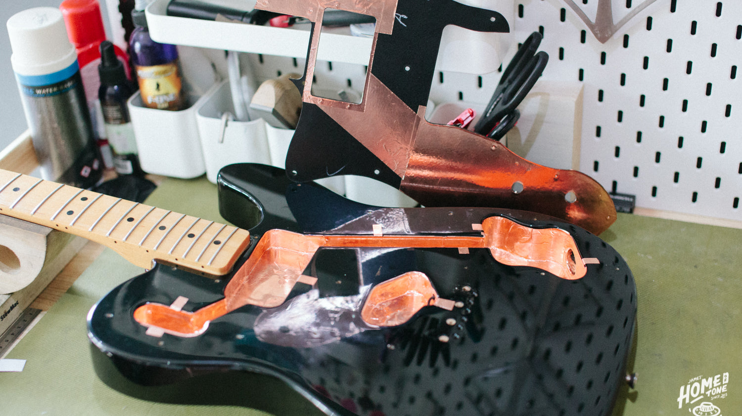 How-to guide - Shielding a '72 Telecaster Custom