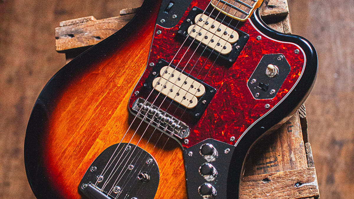 Squier Classic Vibe Jaguar Kurt Cobain mod project