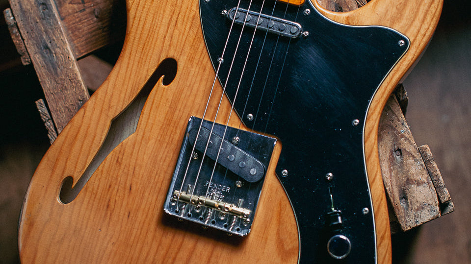 James B's lovely Thinline Tele project