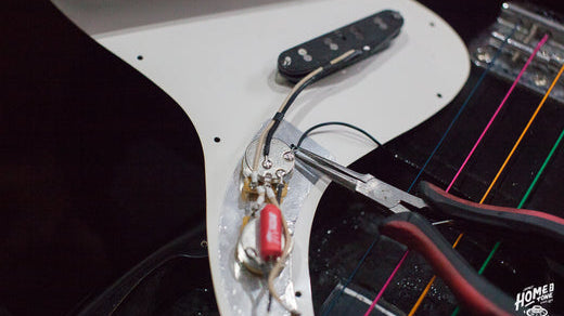 How-to guide - Installing a new pre-wired harness and pickup swap on a Bronco Bass