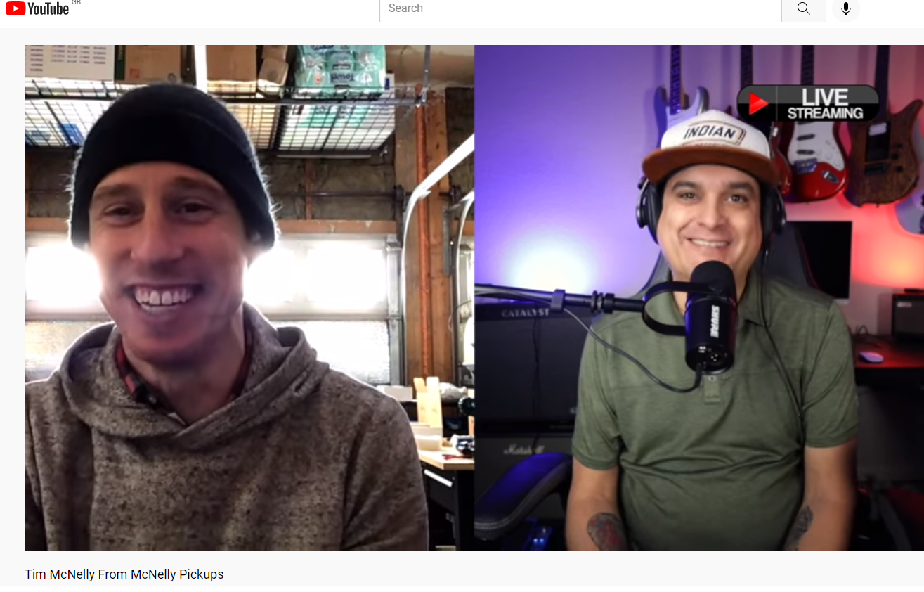 Tim McNelly featured on the 'Just Gonna Say It Podcast' Dylan Talks Tone podcast!