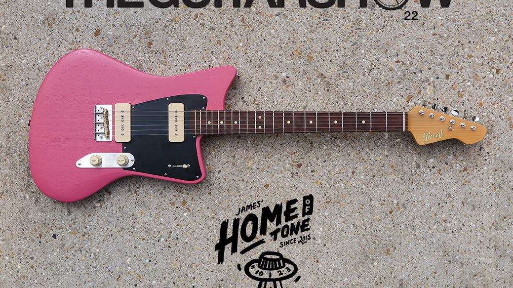 The Guitar Show 2022 HoT news - Trent Guitars on display!