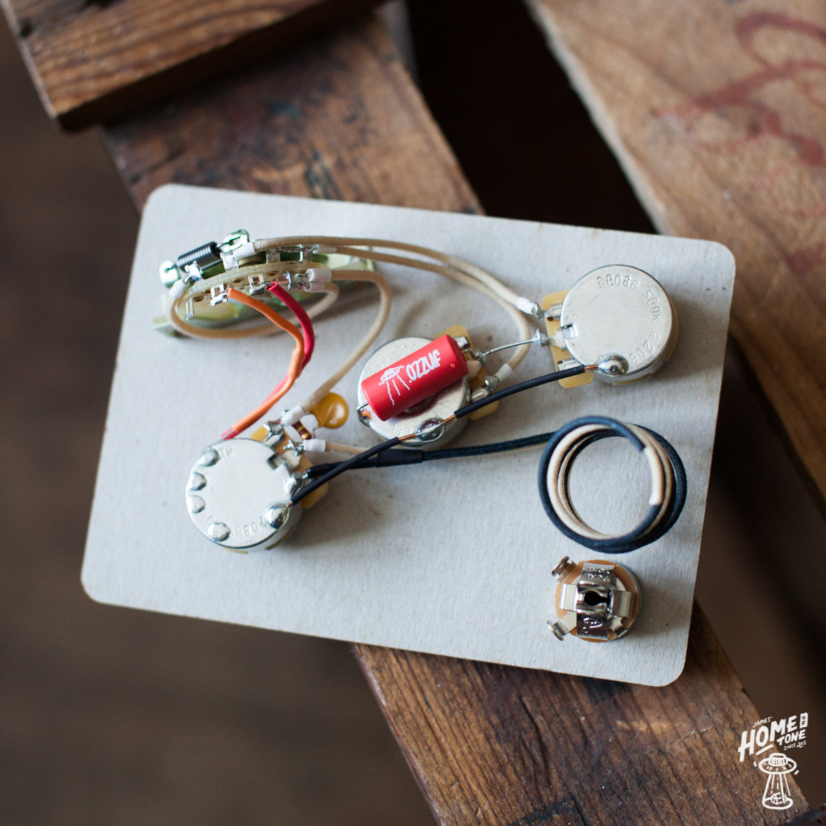 Pre-Wired left handed Strat kits