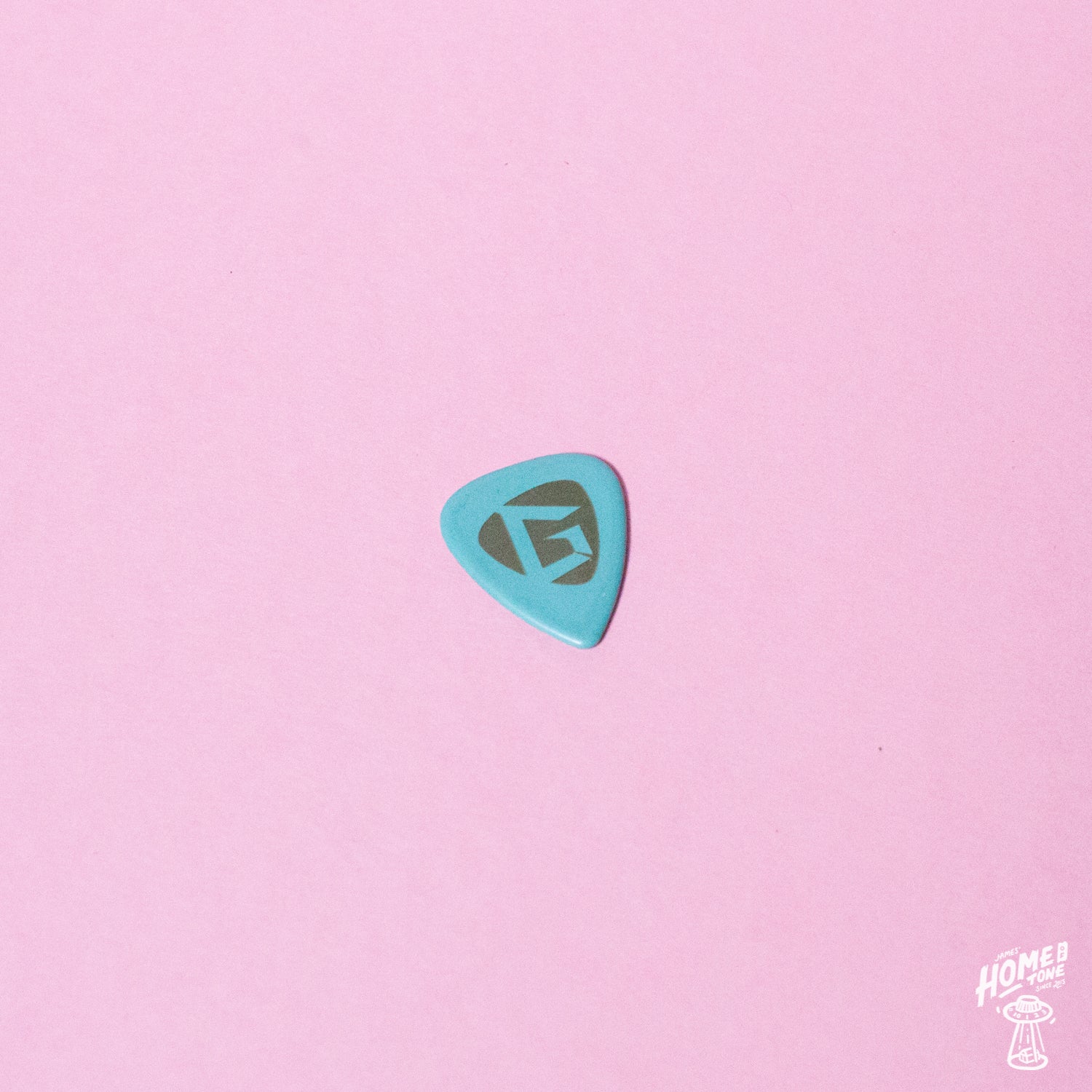Gravity Pickups Gold Series sea foam green guitar pick