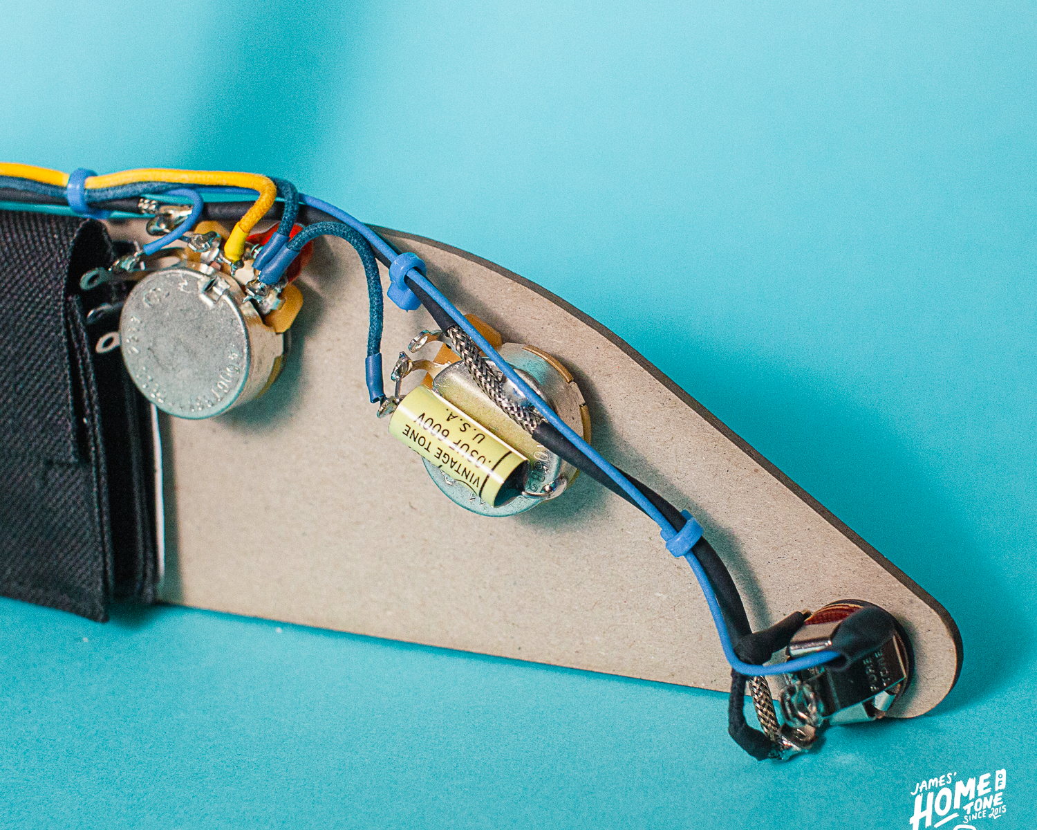 Home of Tone NRG Signature Series FUZZMASTER fuzz wiring for Jazzmaster harness circuit tone control