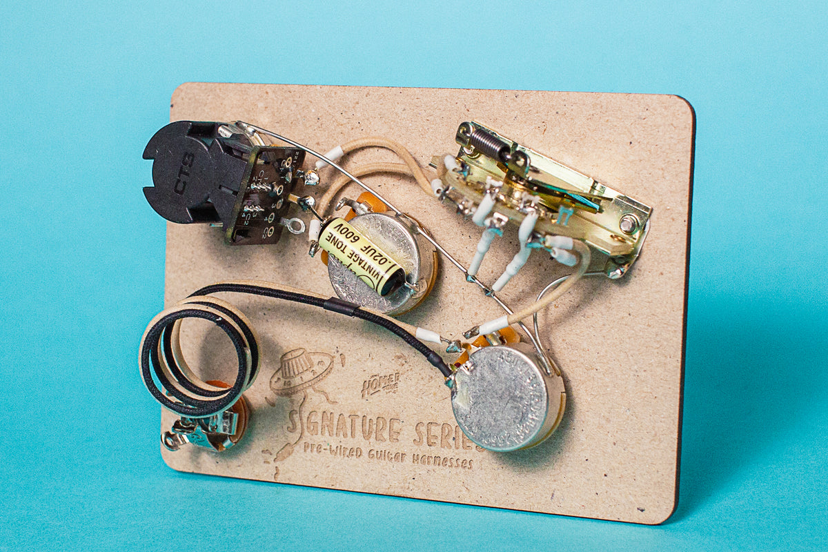 Home of Tone SIgnature Series HSS Stratocaster coil split wiring kit