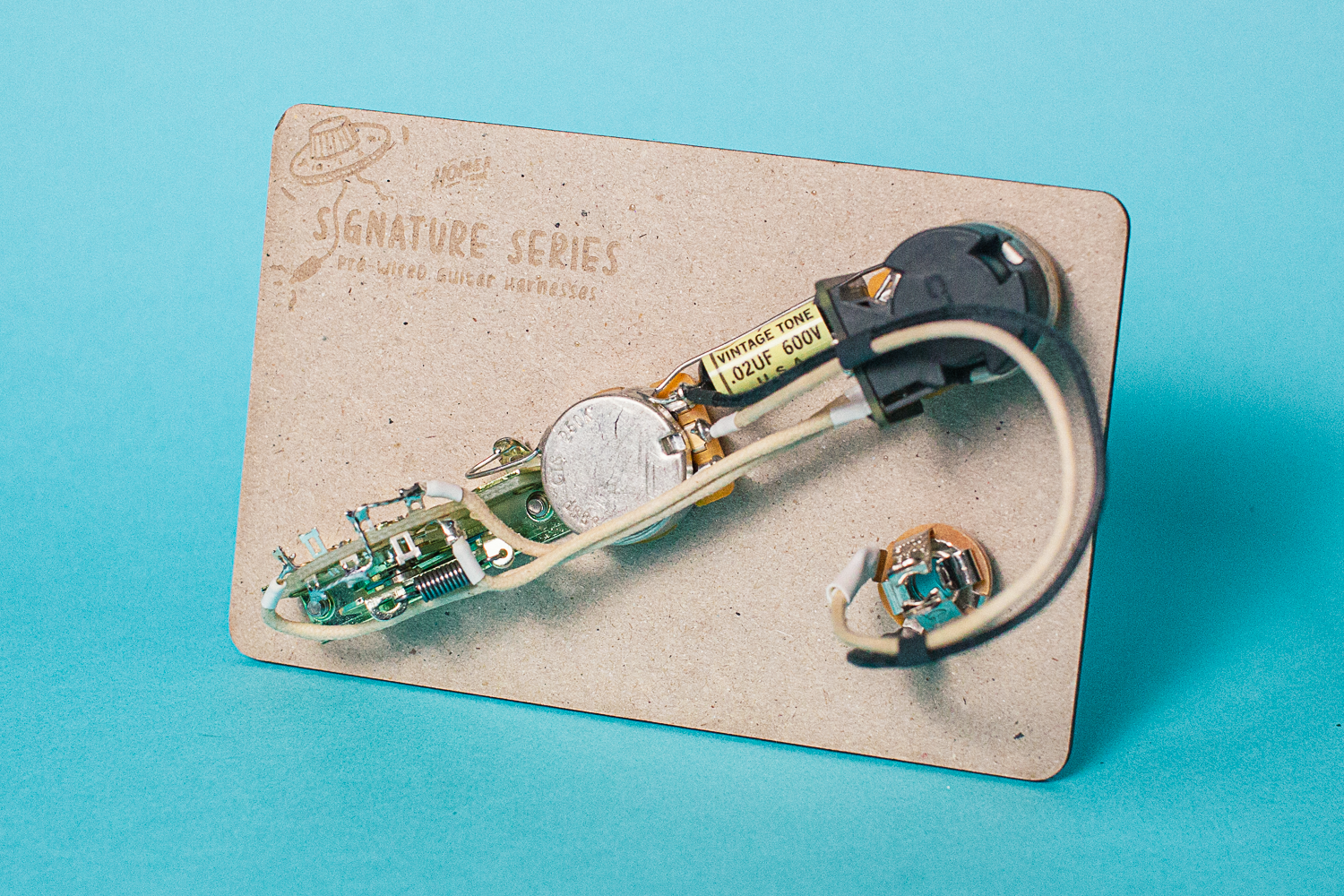Home of Tone Signature Series 3 way series mod Telecaster pre wired harness loom kit
