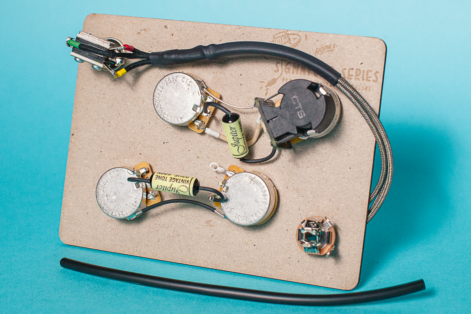 Home of Tone Signature Series 50s style Les Paul phase switch push pull pre wired harness loom full kit
