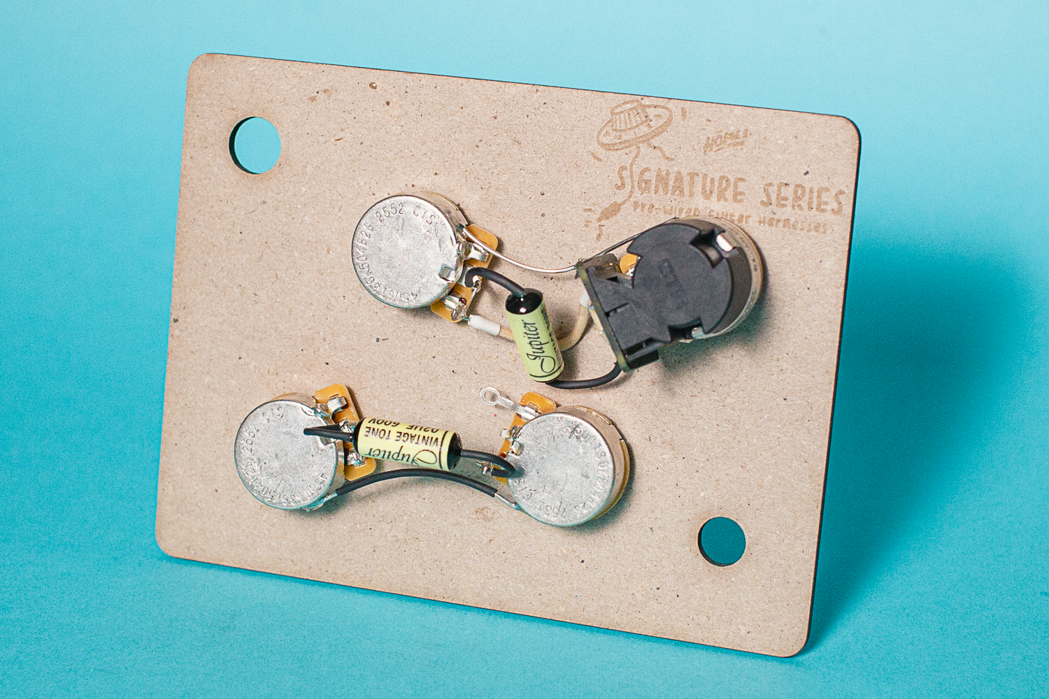 Home of Tone Signature Series 50s style Les Paul phase switch push pull pre wired harness loom kit