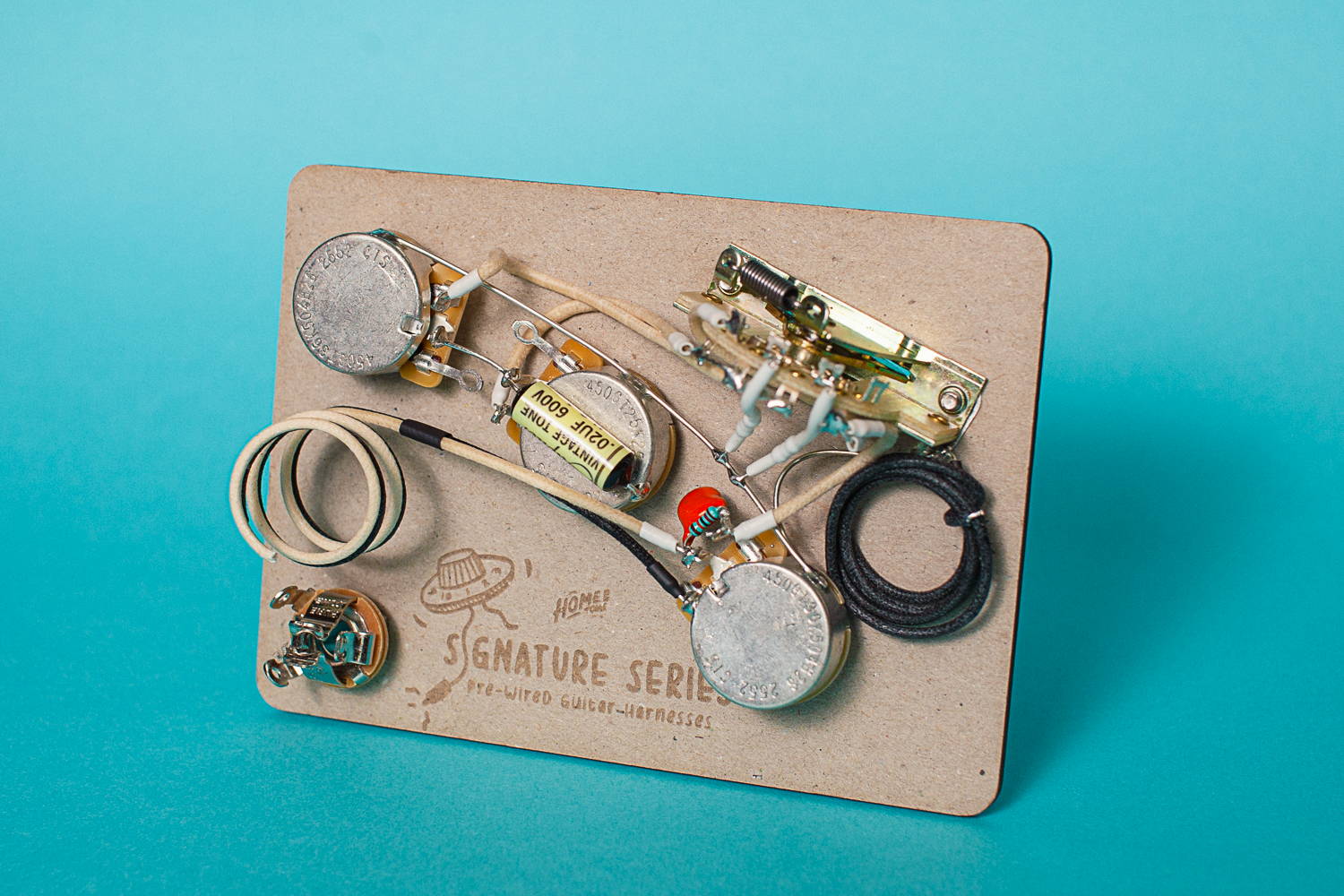 Home of Tone Signature Series HSS Stratocaster harness wiring loom