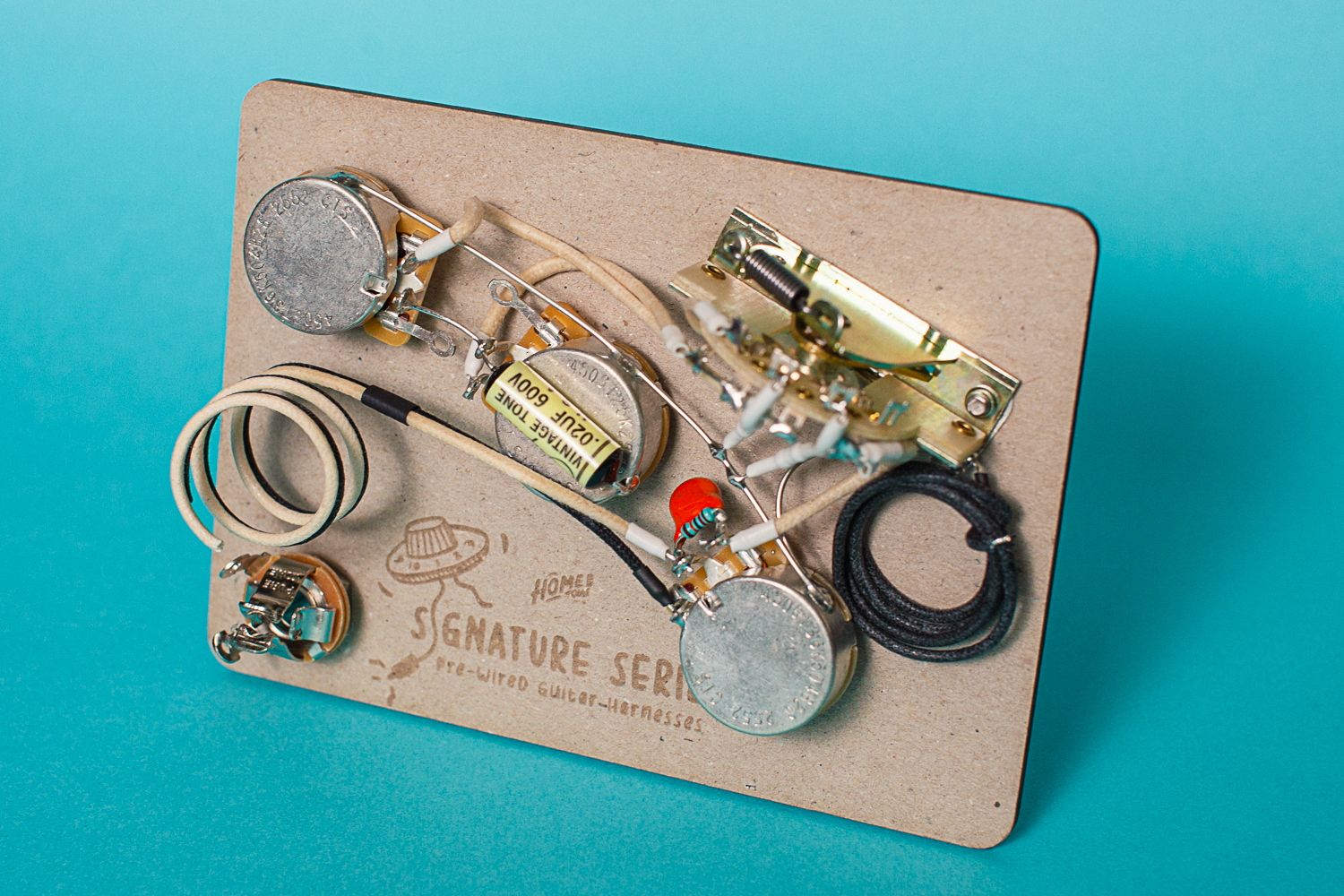 Home of Tone Signature Series HSS Stratocaster harness wiring loom