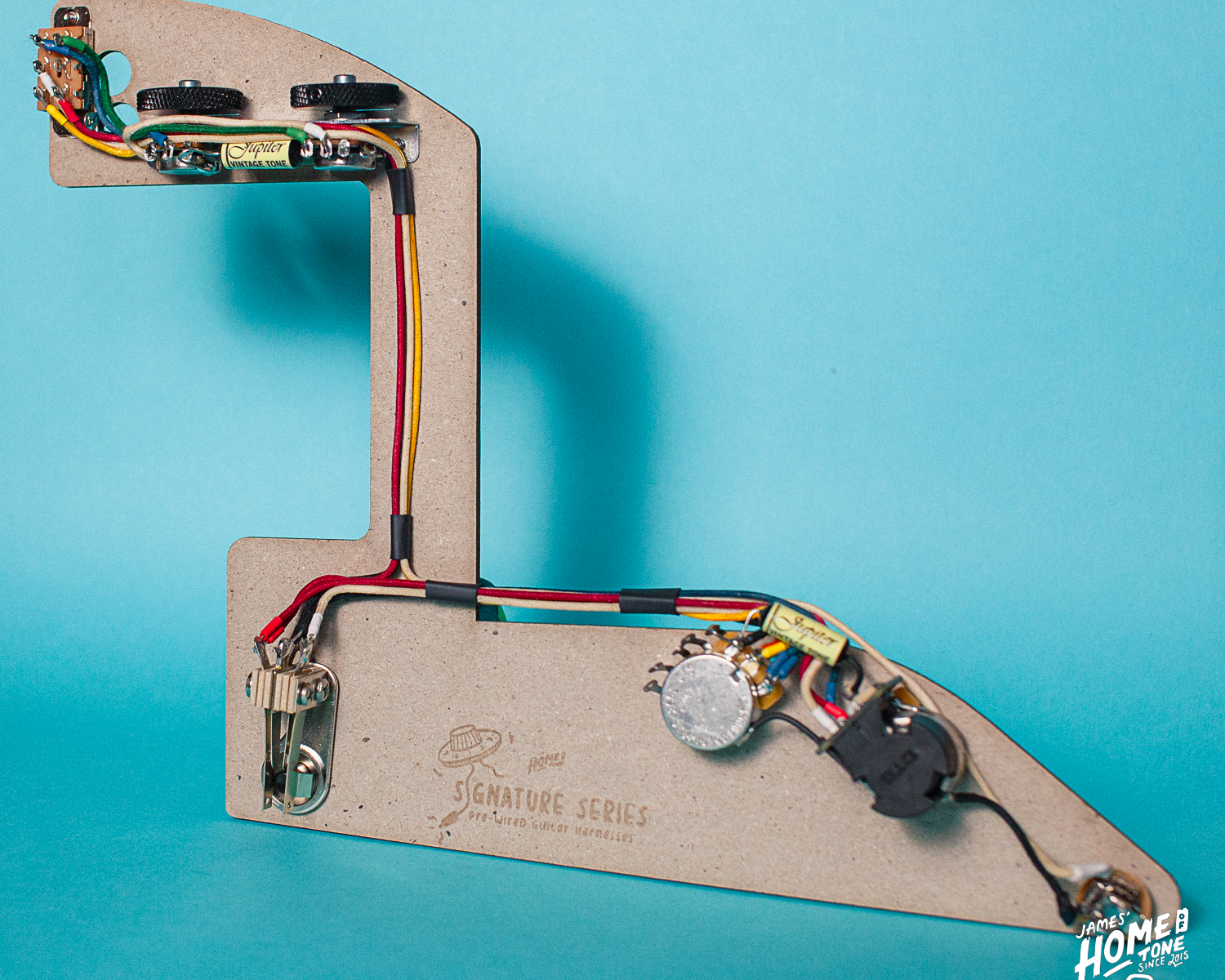 Home of Tone Signature Series Jazzmaster Series mod pre-wired harness wiring loom 1