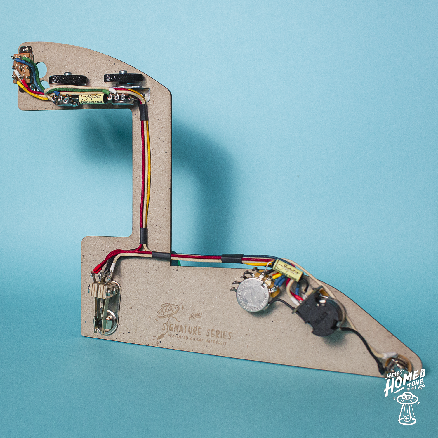 Home of Tone Signature Series Jazzmaster Series mod pre-wired harness wiring loom 1