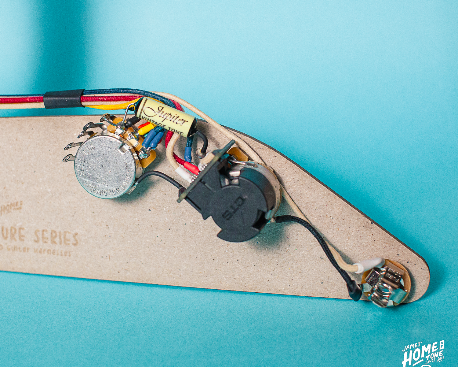 Home of Tone Signature Series Jazzmaster Series mod pre-wired harness wiring loom