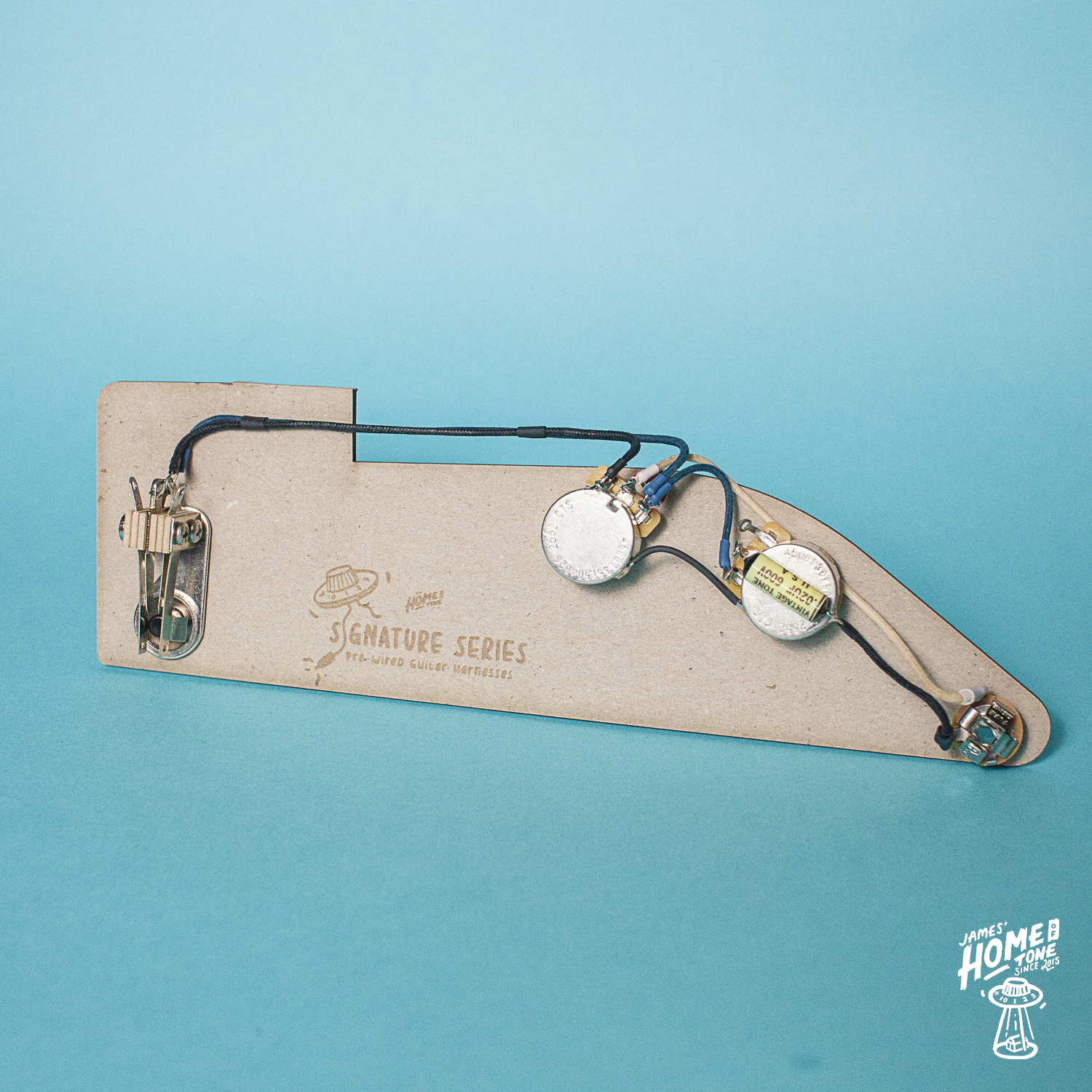 Home of Tone Signature Series Jazzmaster lead circuit pre wired harness loom