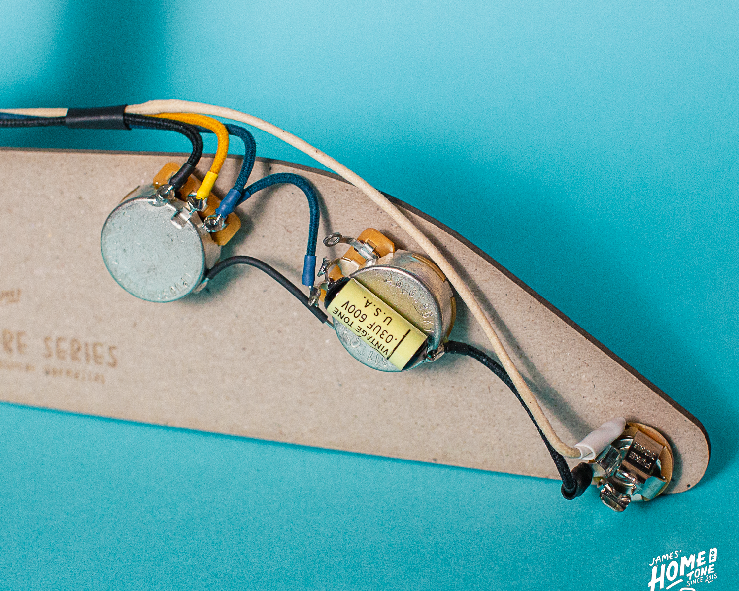 Home of Tone Signature Series Jazzmaster traditional pre-wired harness wiring loom