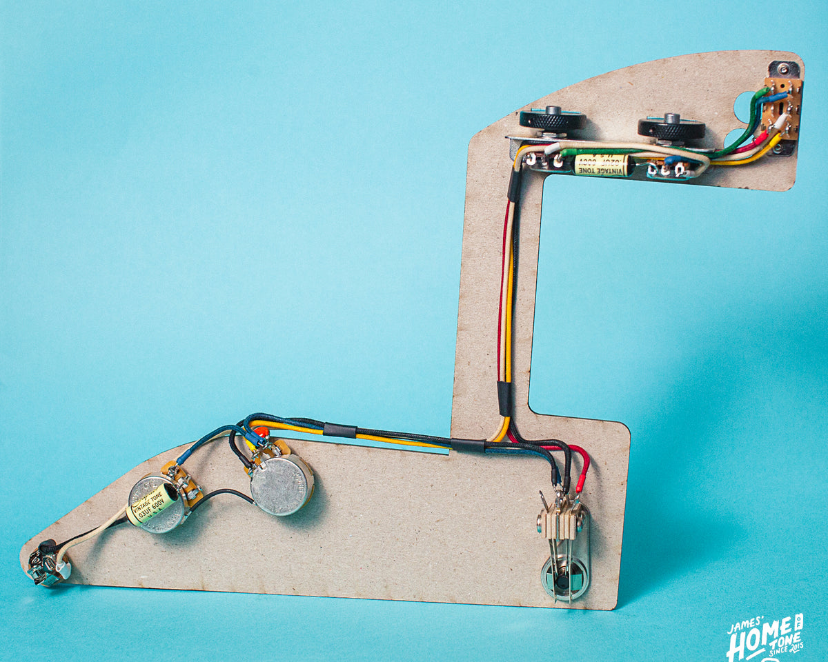 Home of Tone Signature Series Jazzmaster wiring kit left handed