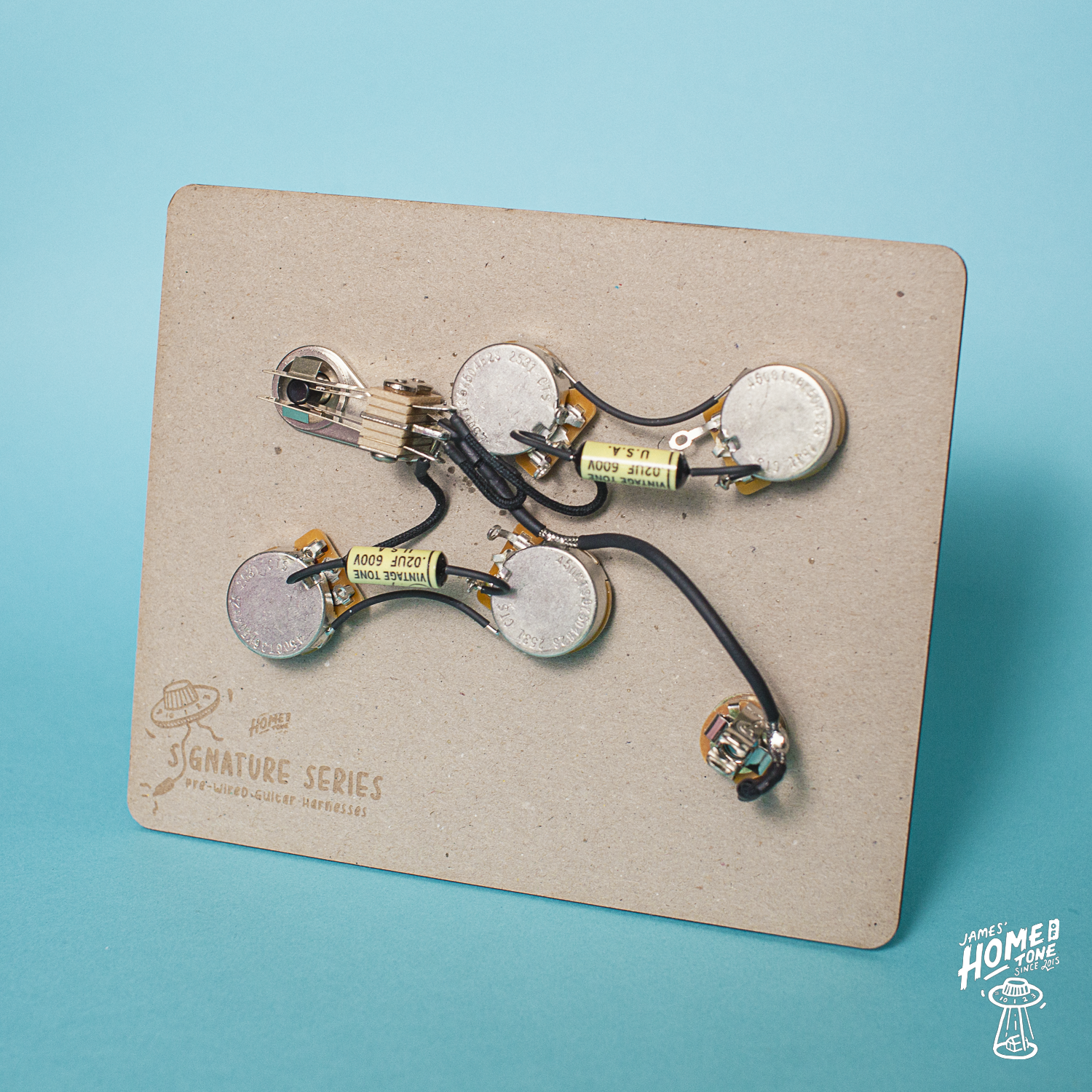 Home of Tone Signature Series Les Paul Double Cut Special harness wiring loom