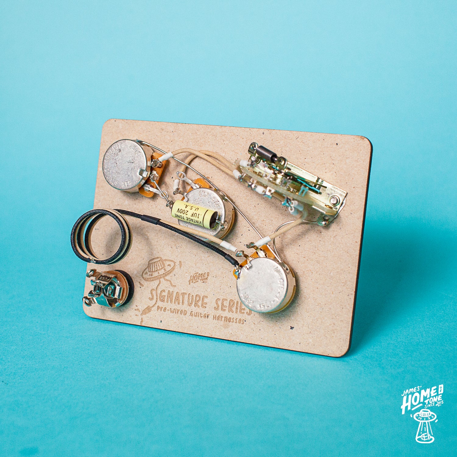 Home of Tone Signature Series Silver Sky stratocaster wiring harness loom