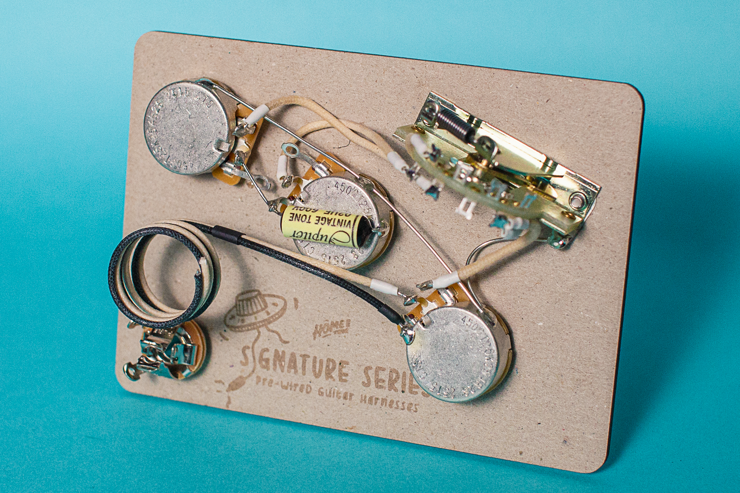 Home of Tone Signature Series Stratocaster SRV vintage modified pre wired harness wiring loom