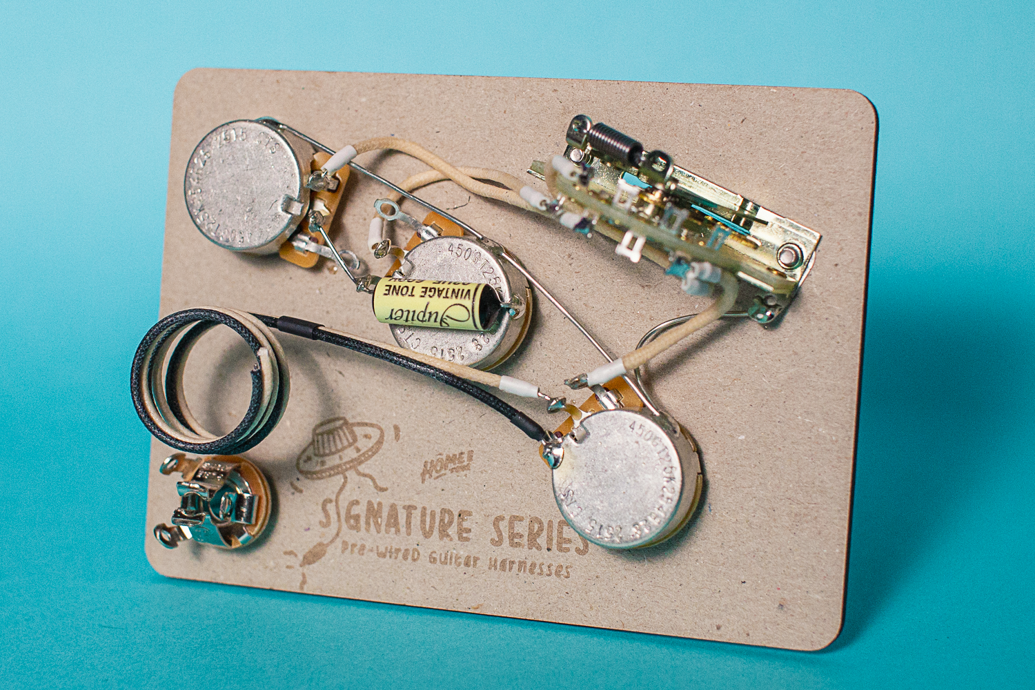 Home of Tone Signature Series Stratocaster SRV vintage modified pre wired harness wiring loom