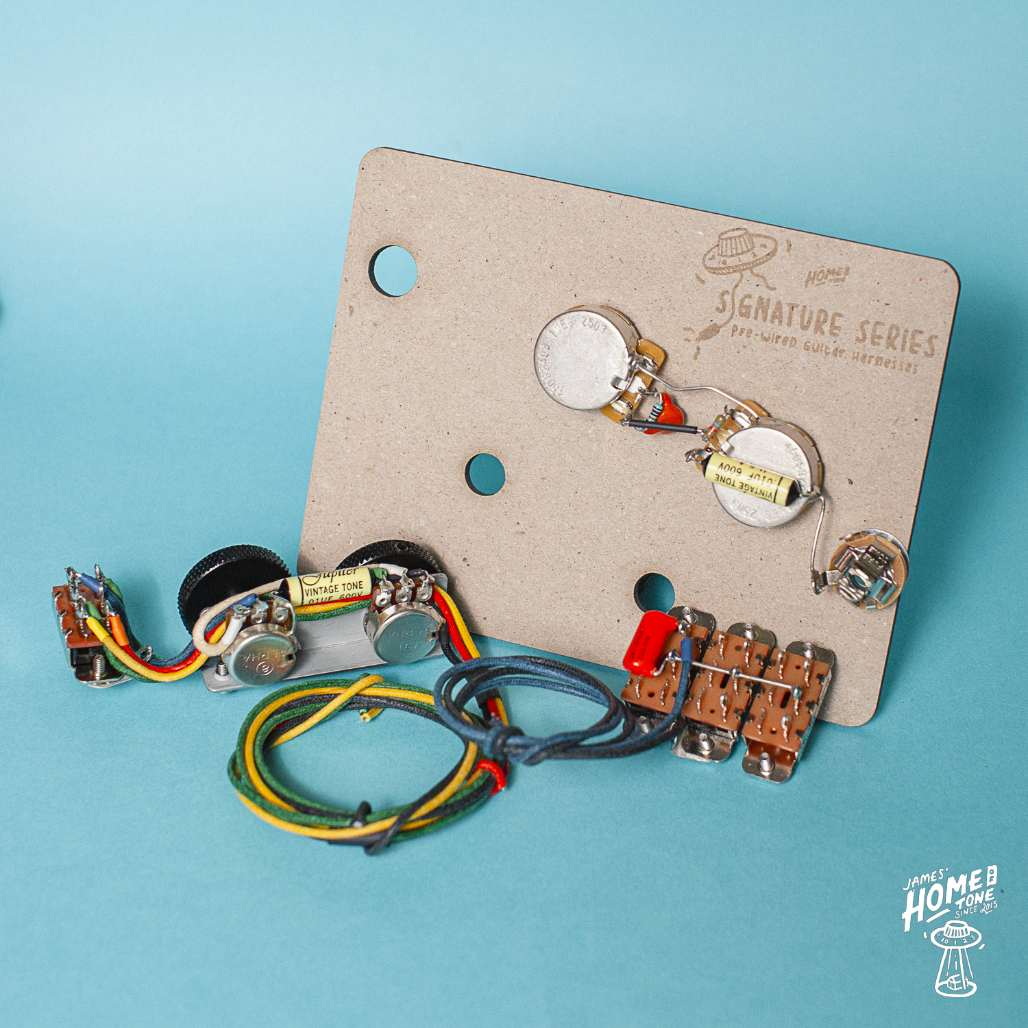 Home of Tone Signature Series traditional Jaguar full harness wiring loom