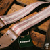 Etwood Handmade UK Guitar Straps - ‘Sandstone' taupe