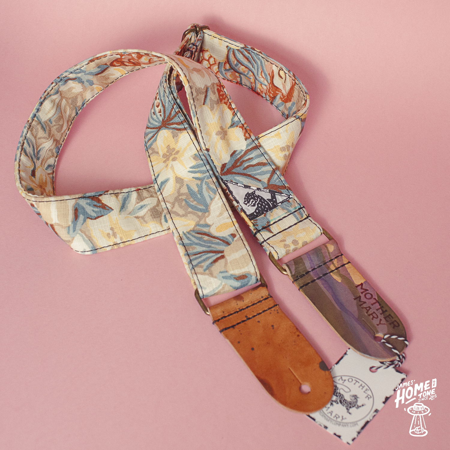 Mother Mary Company 'Desert Flower' guitar strap