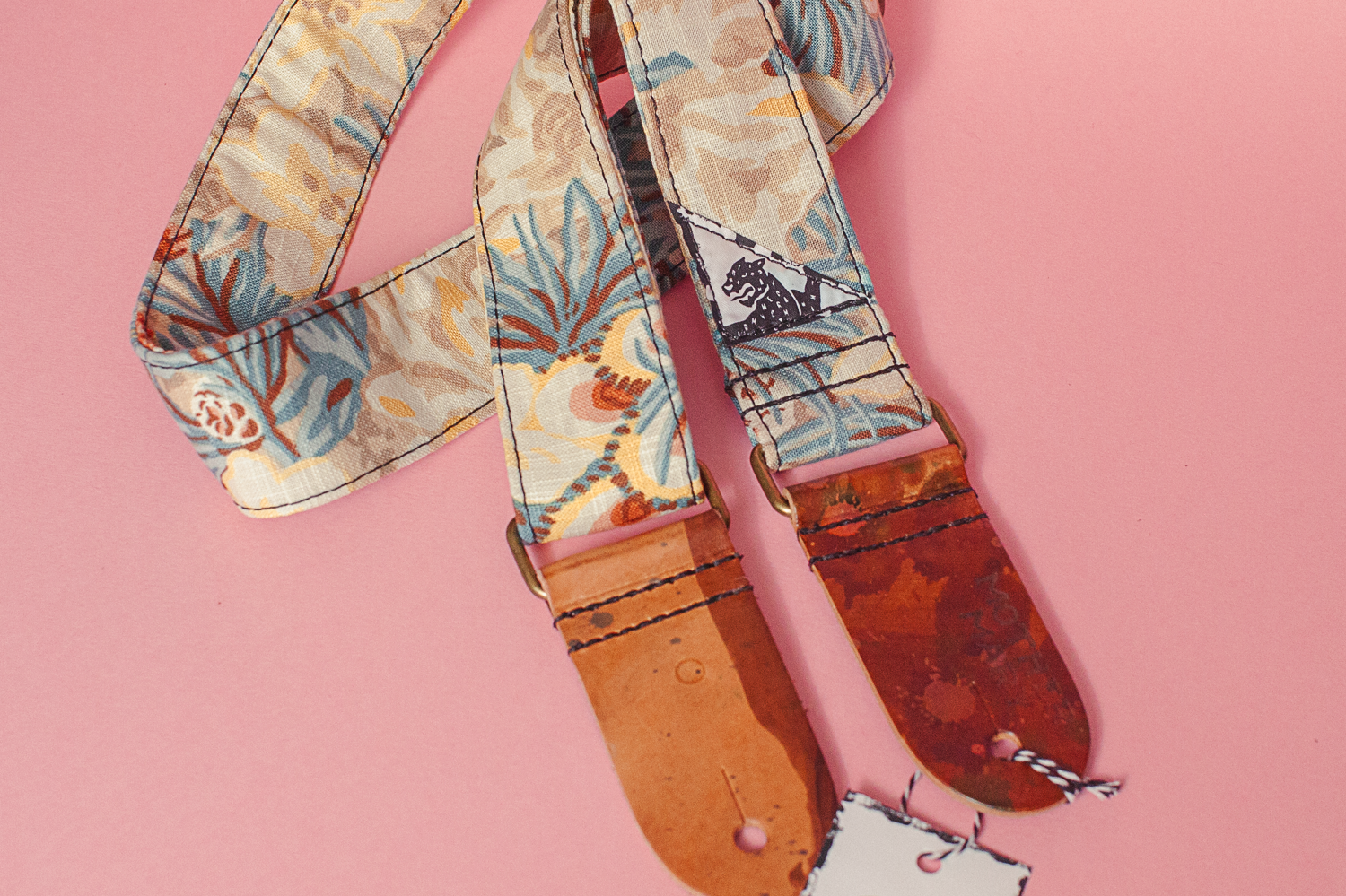 Mother Mary Company 'Desert Flower' guitar strap