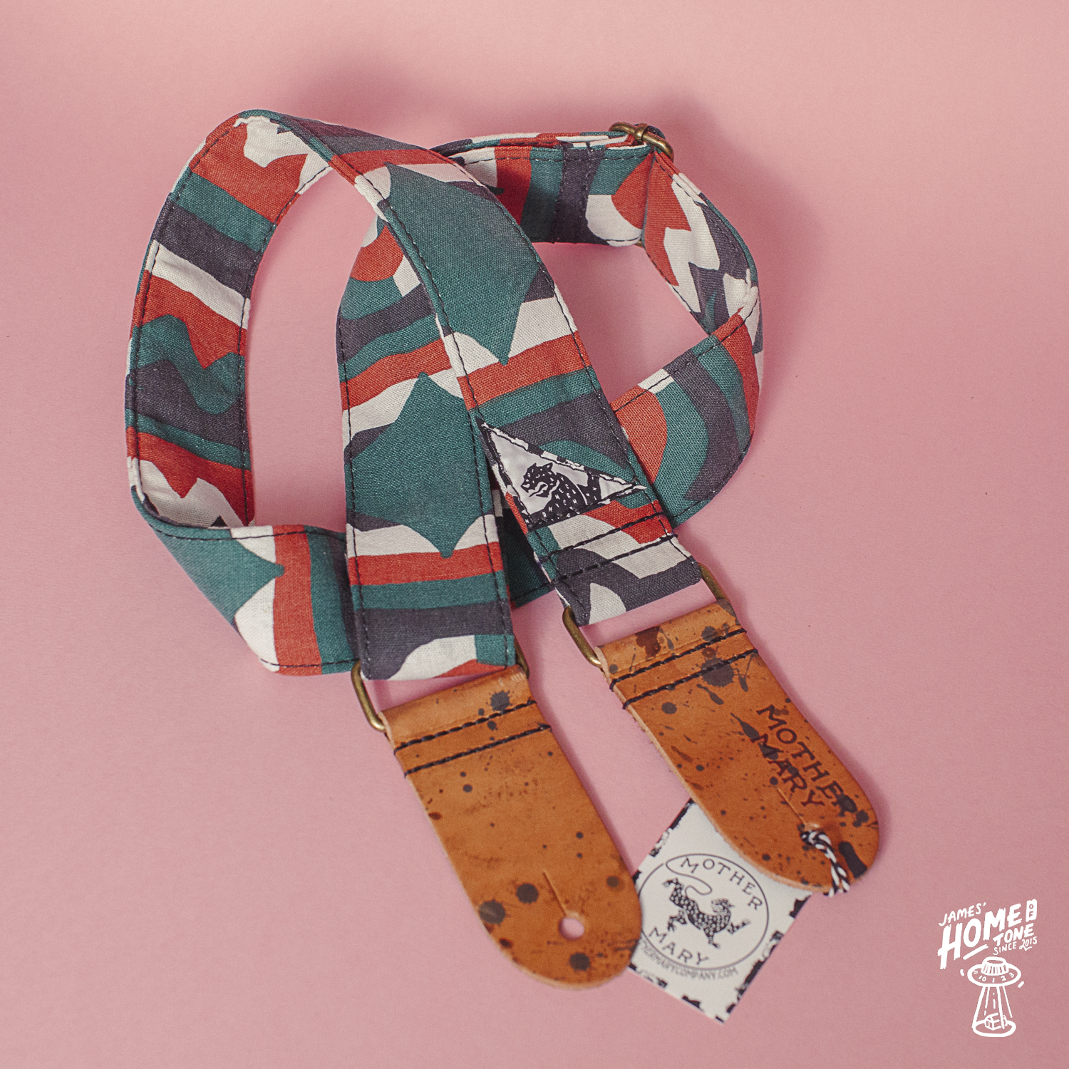 Mother Mary Company 'Nastelane' guitar strap