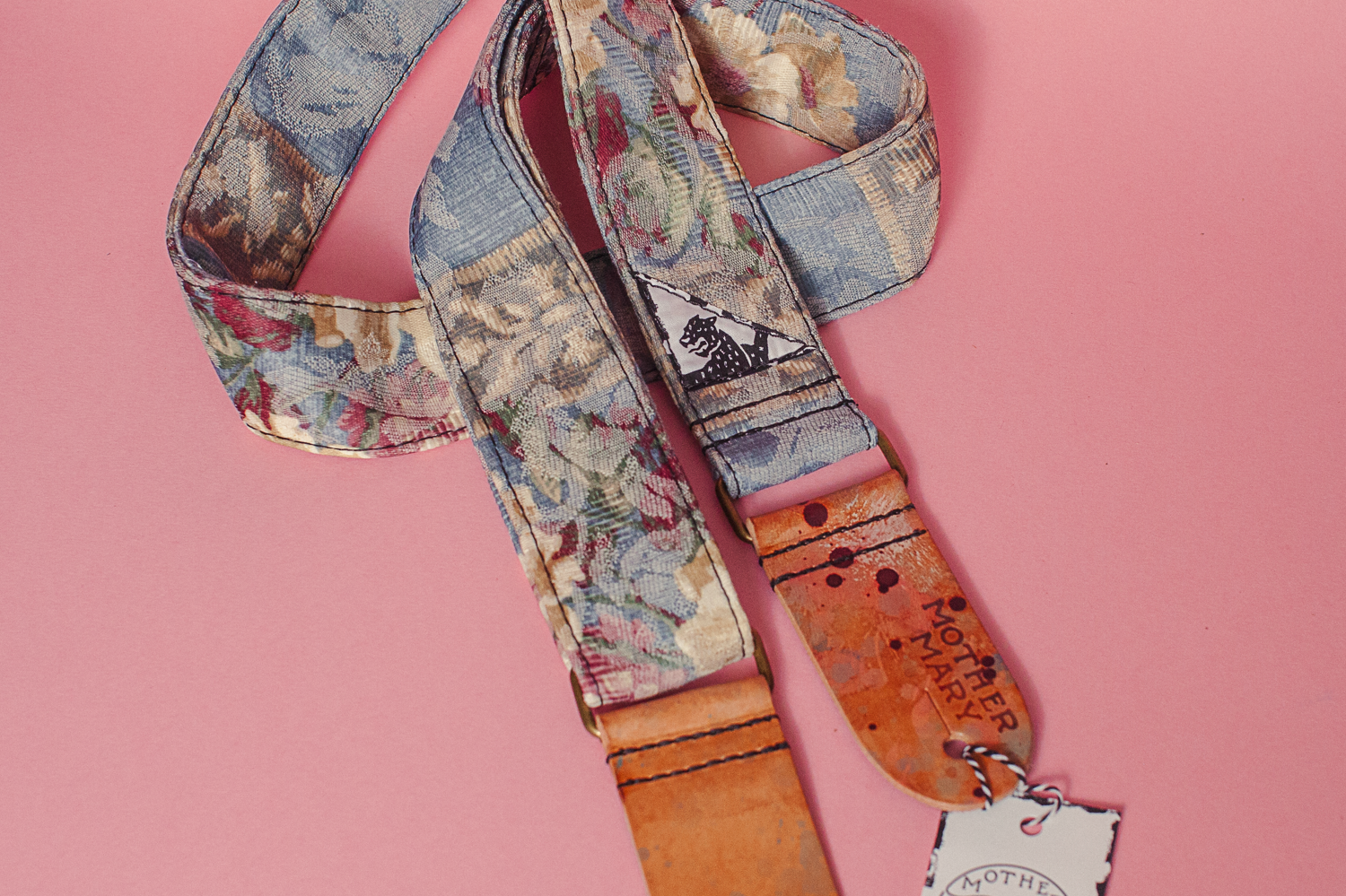 Mother Mary Company Old Perfume guitar strap 1