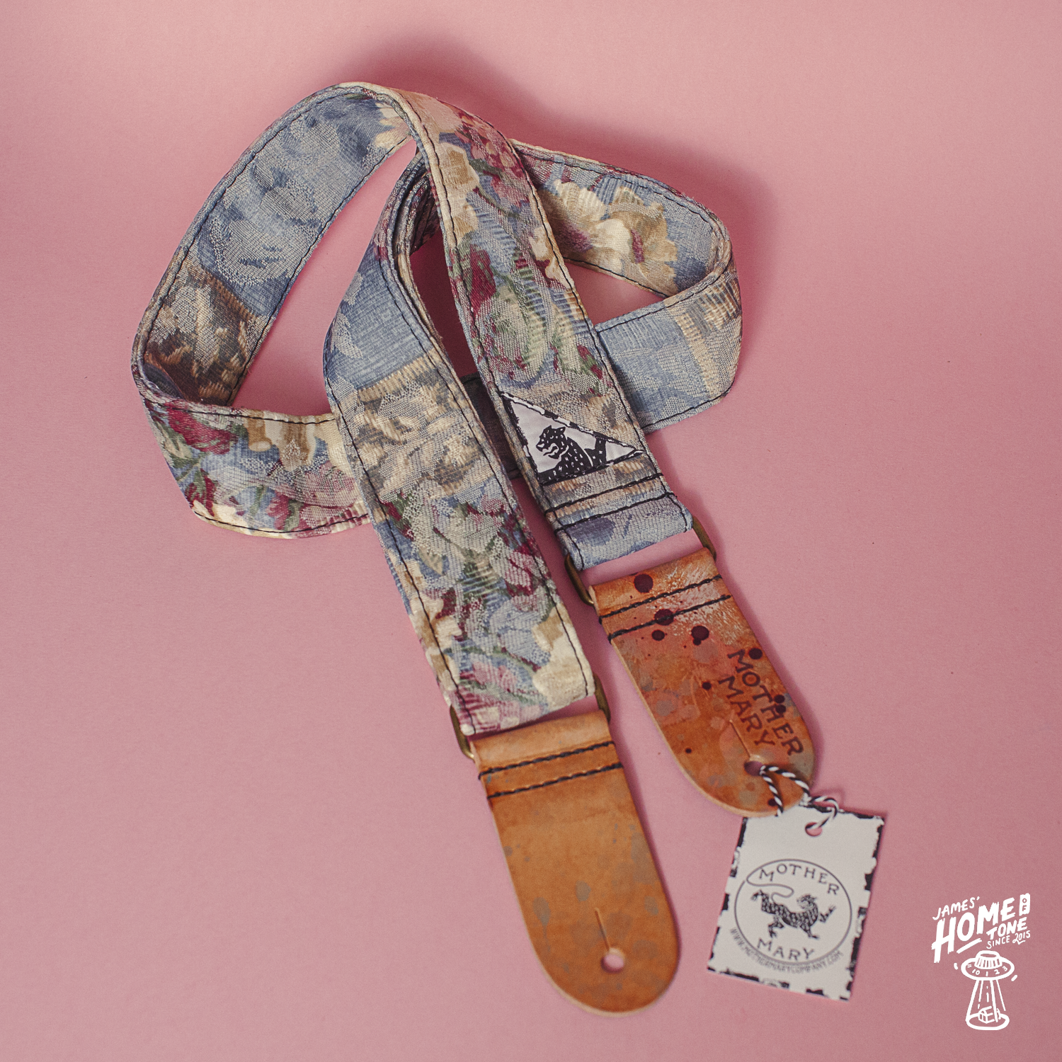 Mother Mary Company Old Perfume guitar strap 1