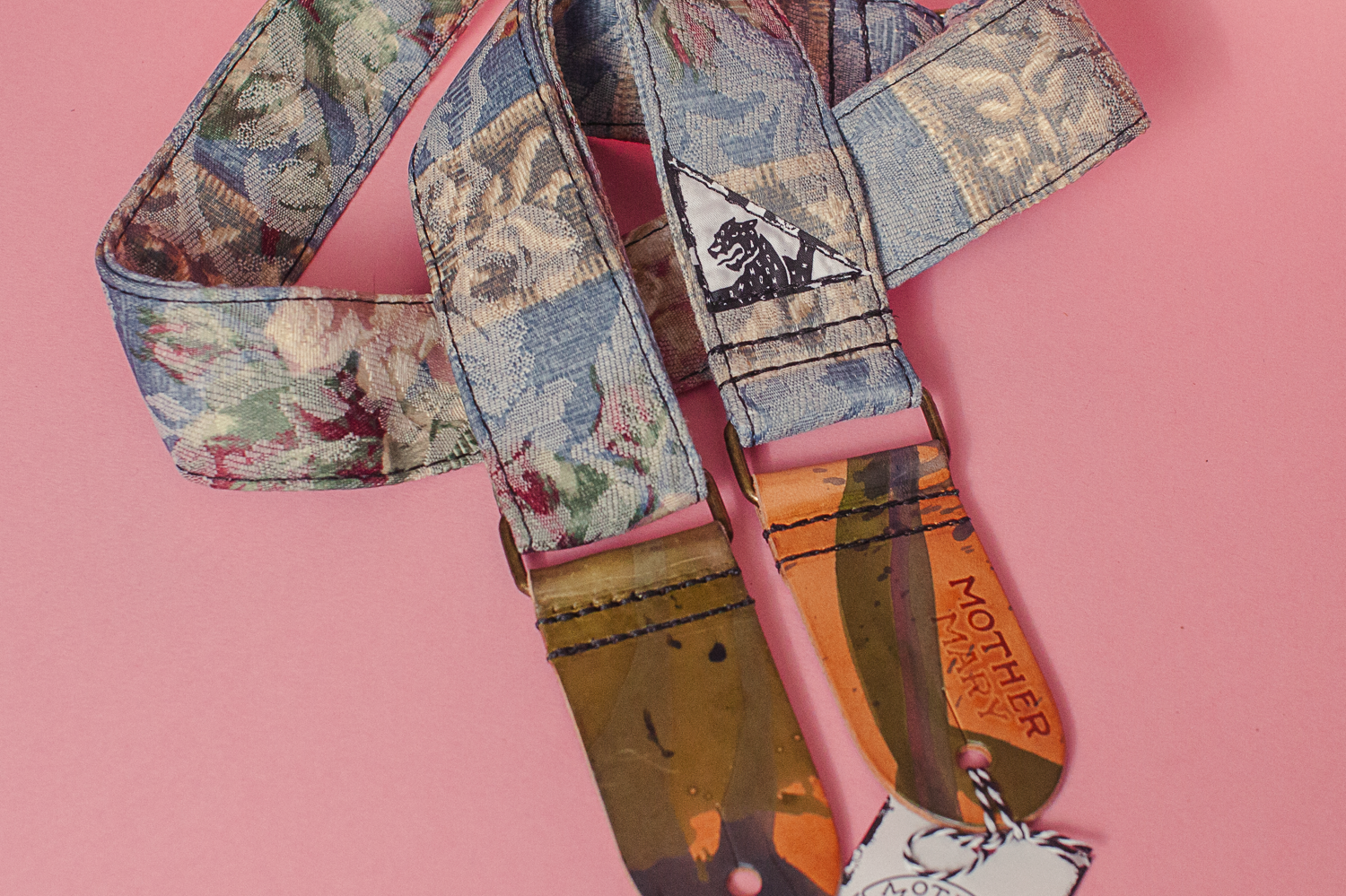 Mother Mary Company Old Perfume guitar strap 2