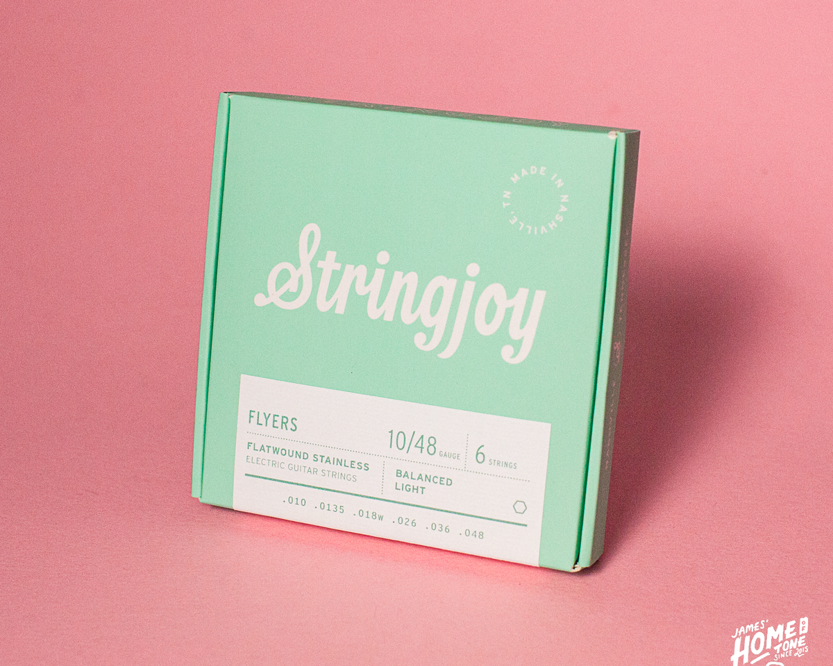 Stringjoy Flyers flatwound 10 48 gauge strings