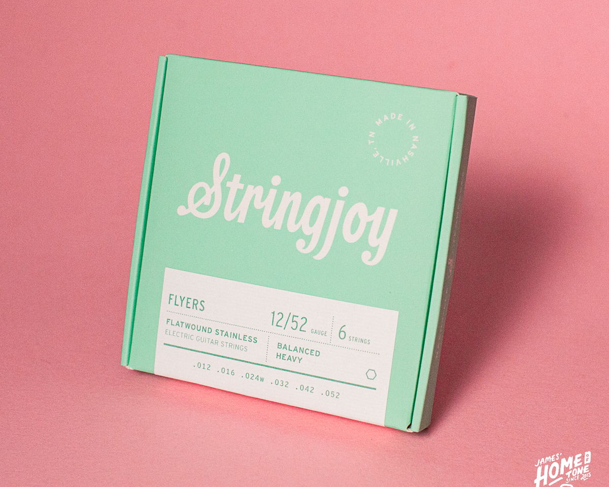Stringjoy Flyers flatwound 12 52 gauge strings