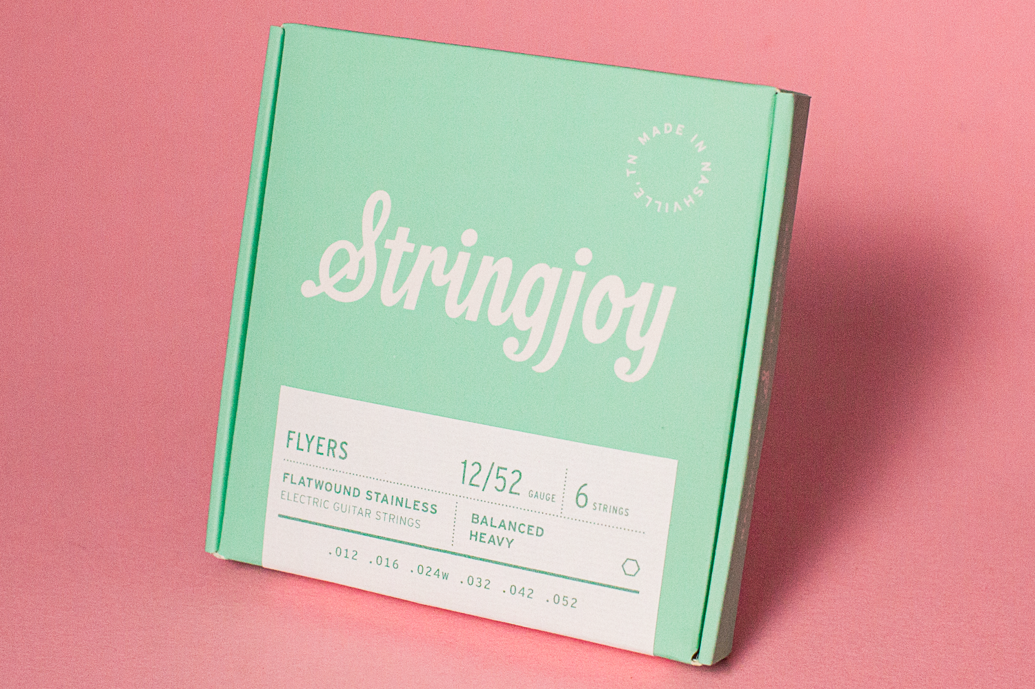 Stringjoy Flyers flatwound 12 52 gauge strings