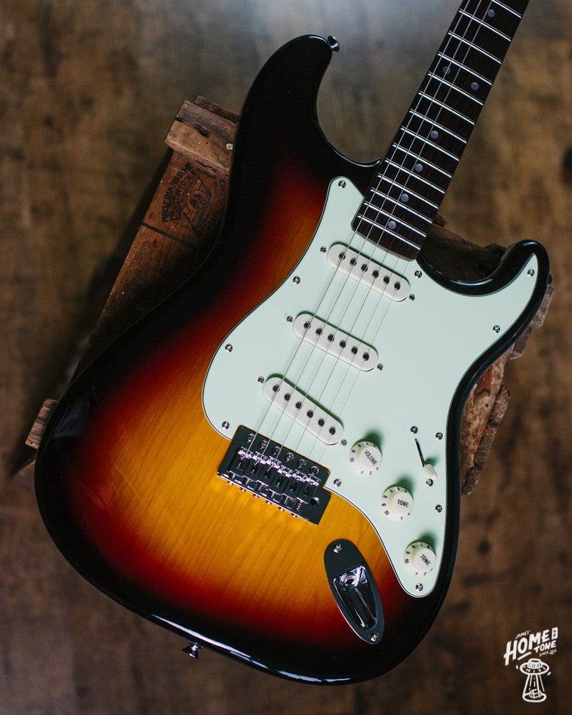 SX Guitars - Vintage Series 'SST62+' Electric Guitar S-Style - 3 Colour Sunburst