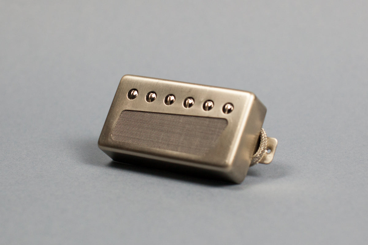 McNelly retro humbucker pickup with silver foil