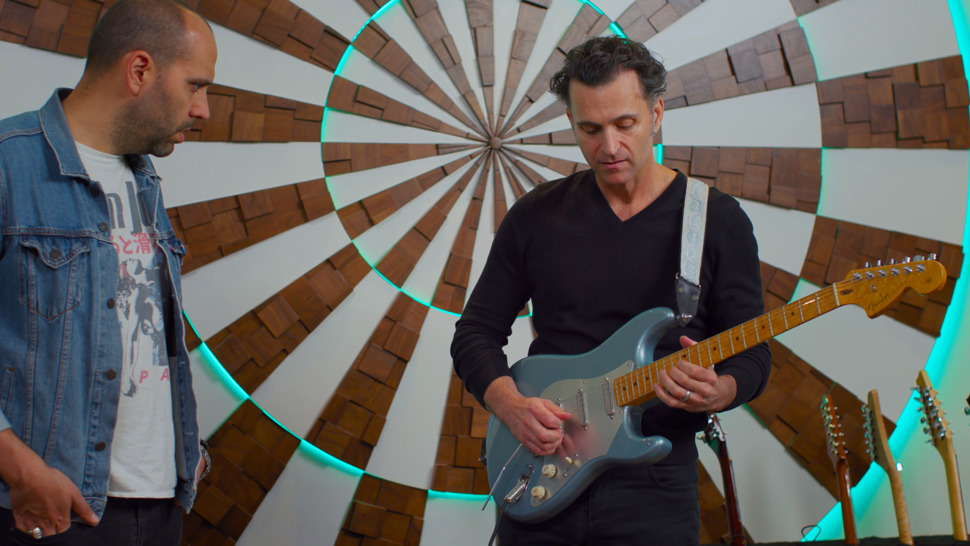Dweezil zappa shop guitar collection