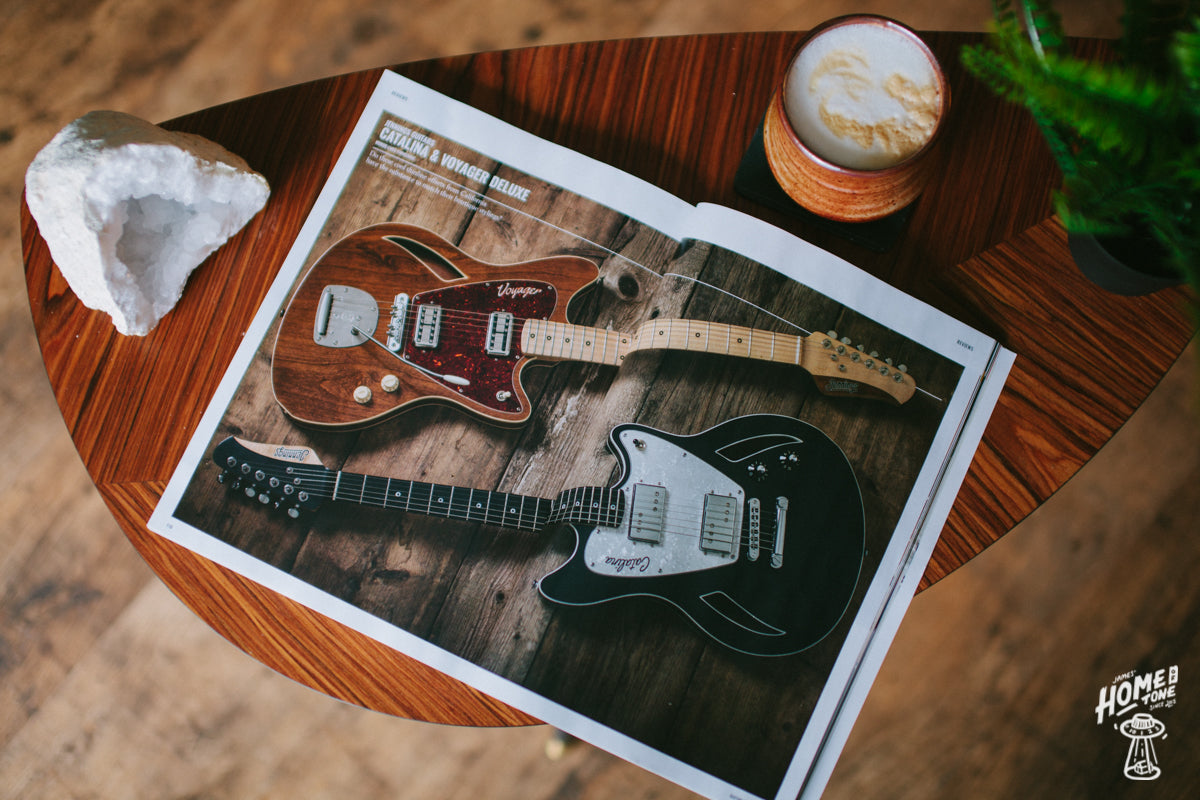 Jennings hit the pages of Guitar Magazine this month!