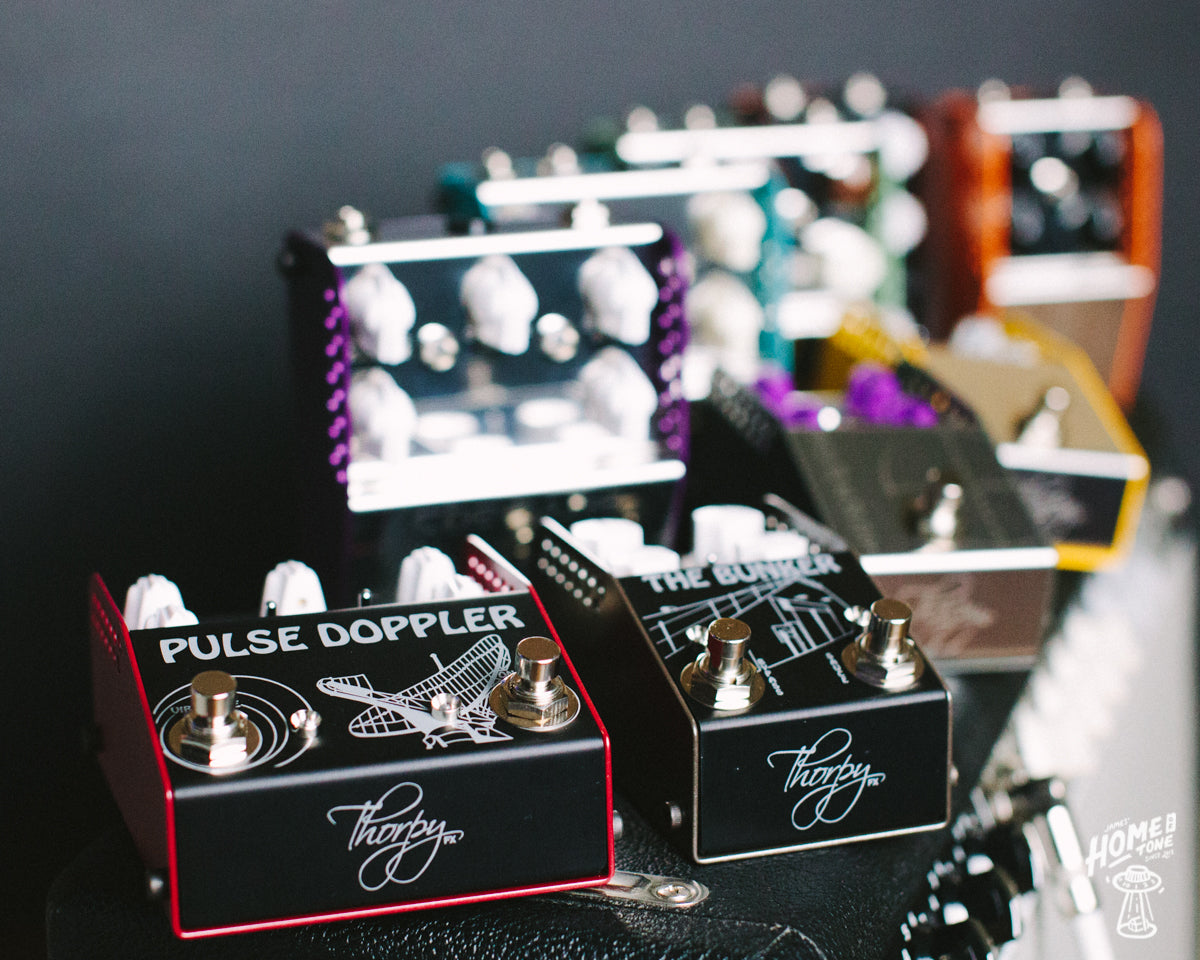 ThorpyFX arrive at James' Home of Tone!