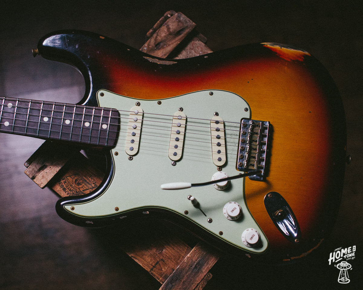 Left handed Custom Shop '59 Relic Strat for a re-wire